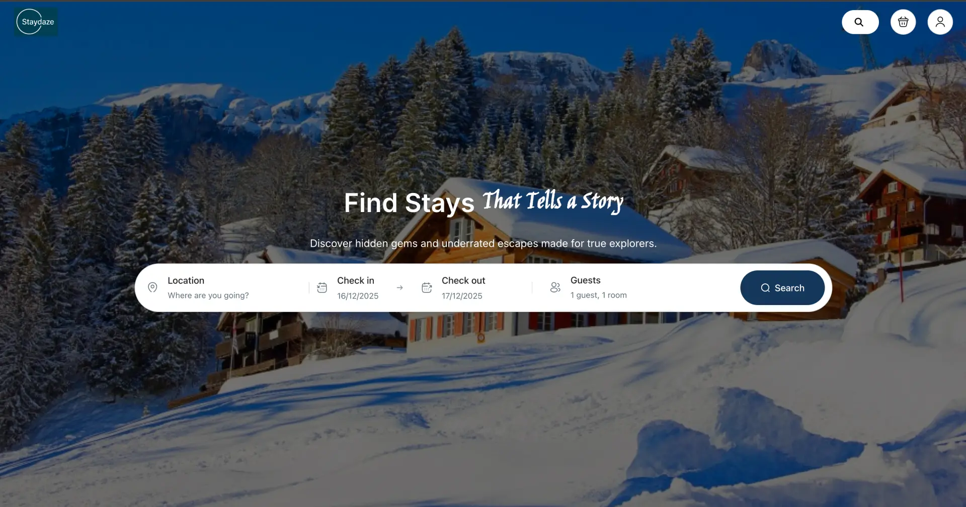 Image gallery marquee