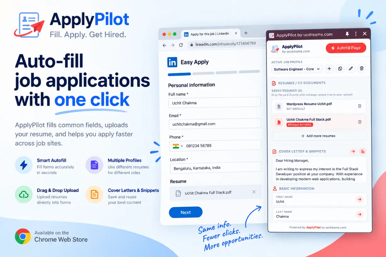 Apply Pilot Extension by UCDREAMS